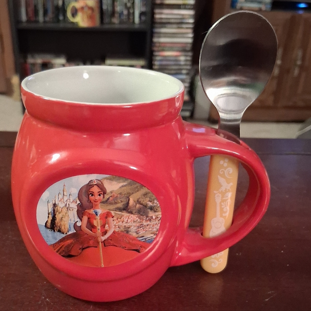 WALT DISNEY PRINCESS Collectible Mug with Spoon